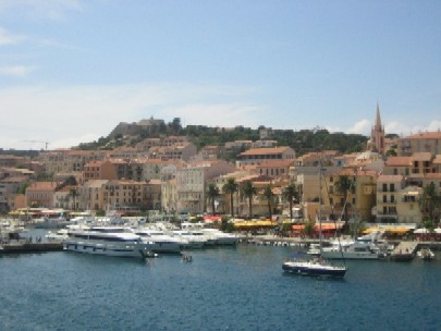 Arriving to Corsica