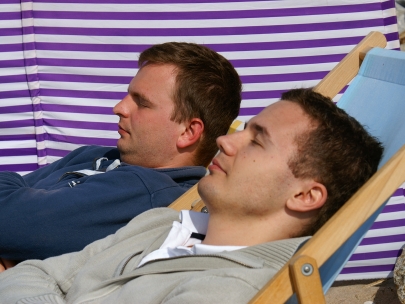 sunbathing;]?