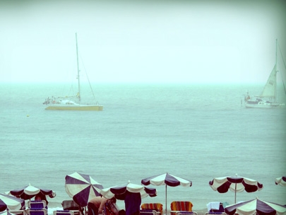 beach stories. Surprised by the weather
