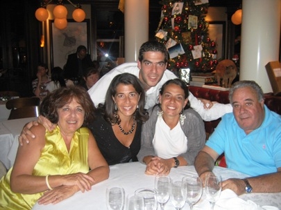 My parents celebrated their 40th Wedding Anniversary / the 5 of us reunited at a table for the first time since the nineties...