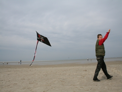 Kite and cousin