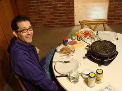 Georges, thank you for a delicious raclette!