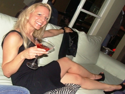 Glamorous birthday girl!
