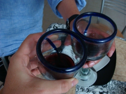 Another toast to celebrate our PhDs