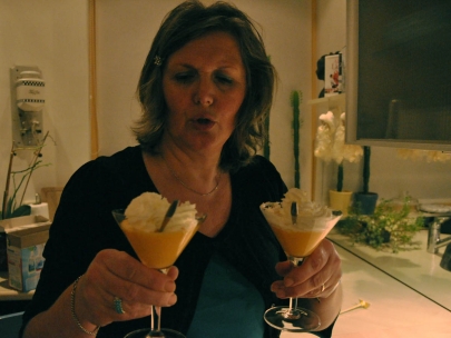 advocaaatje!! met mijn lieve mama