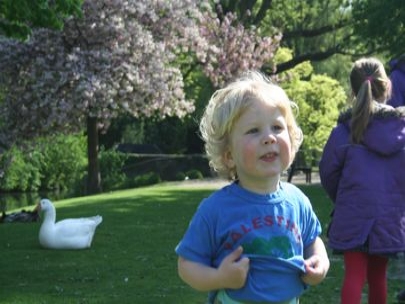 Strolling in the park 