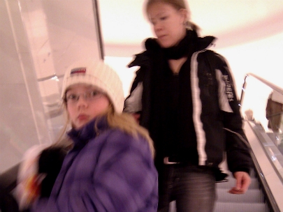 at the new mall