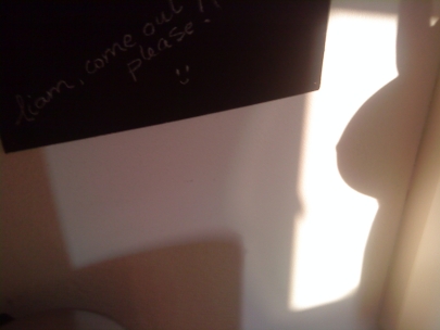 morning belly shadows...