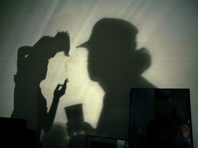as a game of continuous shadows