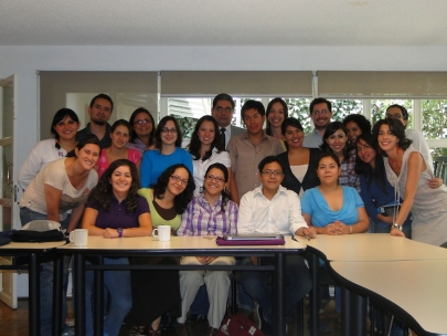 End of class with the participation of Amb. Sergio Romero