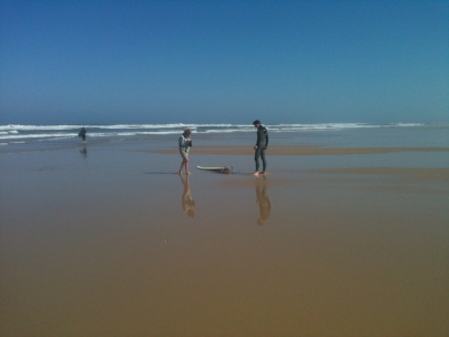 morning surf