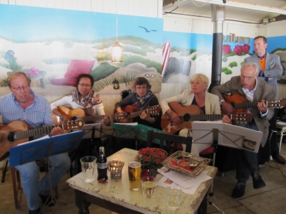 sixties' music on a 65 birthdayparty