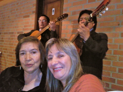 My mom and my aunty on her 61th B-day surpise party.