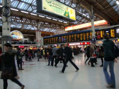 again train station