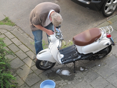cleaning time