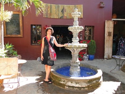 At the legendary Hotel California