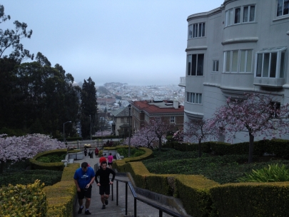 Runners on the Hill