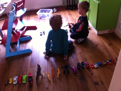 cars and dino's