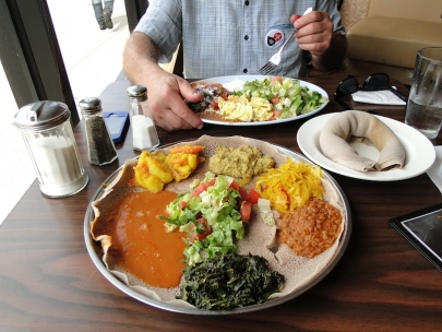 Discovering Eritrean food!