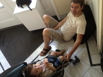 camping in the hall