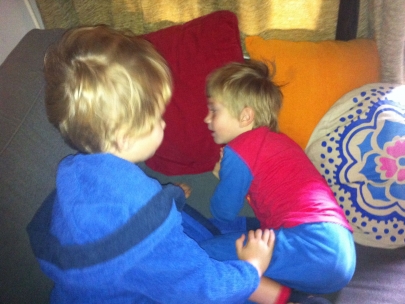 brother's sofa