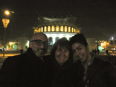 before the Opera with Sona and Andre 
