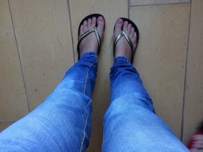 golden feet