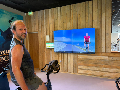 working out with evert