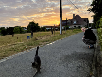 kantlijn at her forever home 