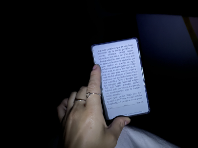 the light is coming from my reading glasses