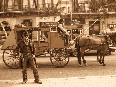 Pistolero en Barcelona