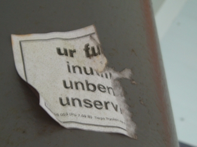 out of order sticker out of order