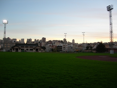 the marina