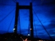 rande bridge, at night