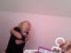 the happiness of a birthday girl