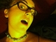 new place and hideous old art lady necklace