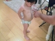sacando barriga