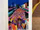 colorful crowd of colleages