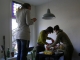 giantess at abundant breakfasttable